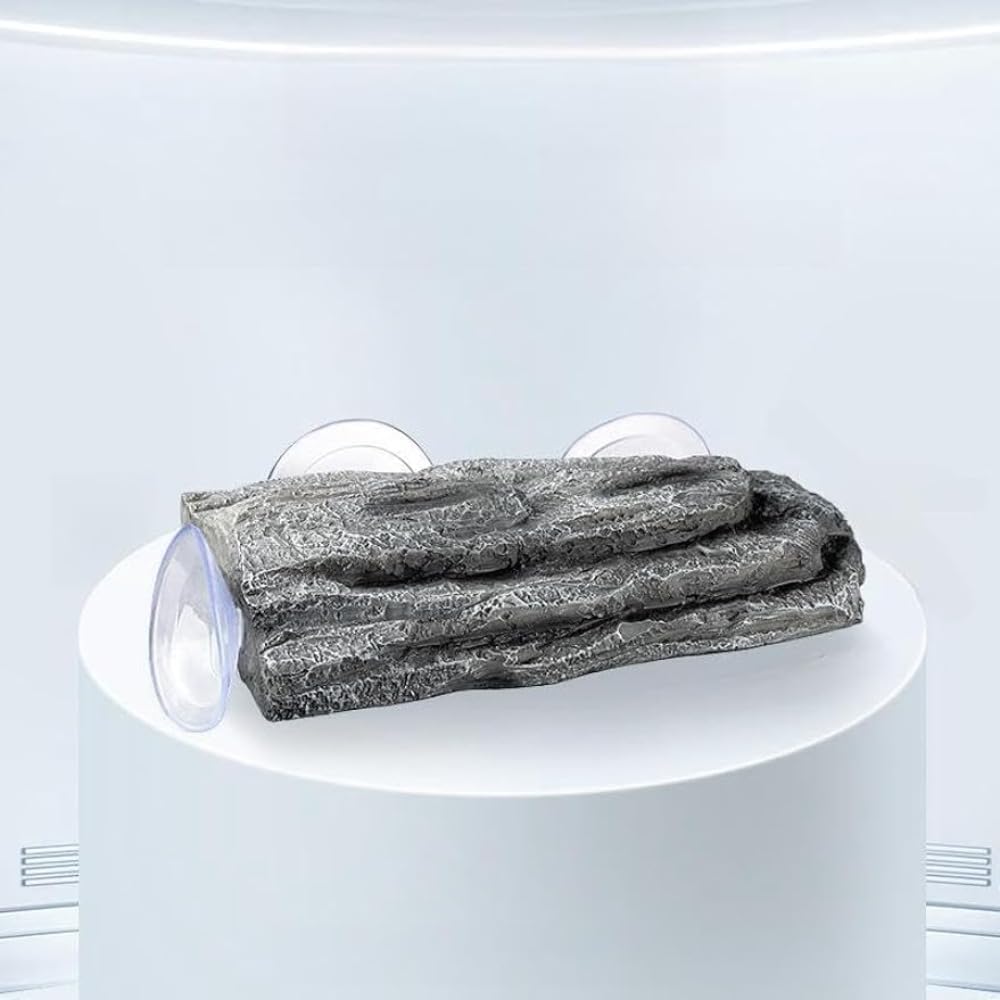 Amazon | 水亀 陸地模擬樹皮、岩石、黄蝋石。大きい亀の浮島 3つの強力